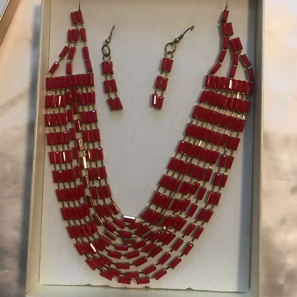 Vintage locking costume jewelry